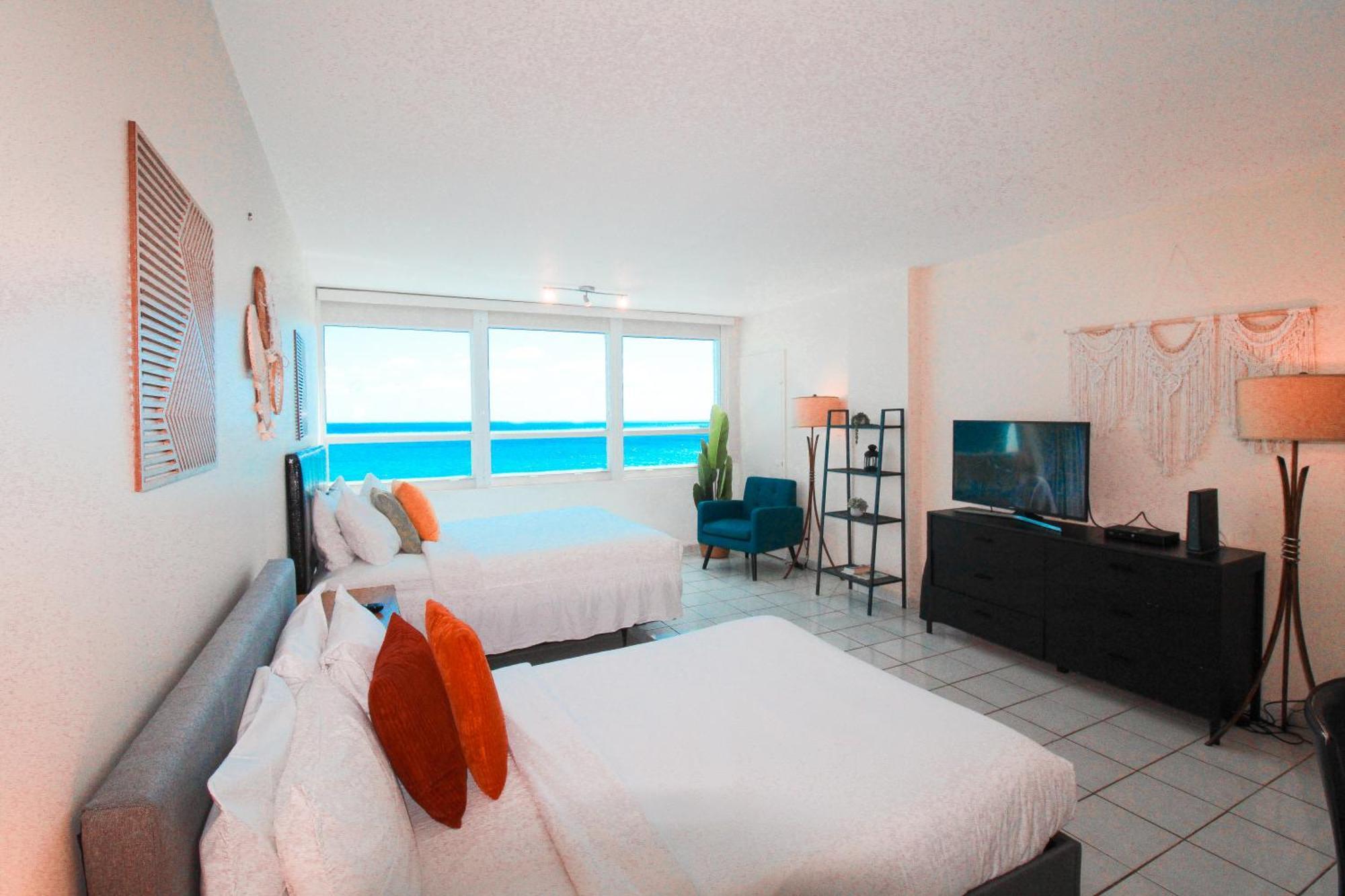 Castle 1733 Ocean View Studio With Direct Beach Access, Pool, Tennis & Free Parking Miami Beach Zewnętrze zdjęcie